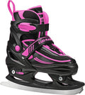 Youth Adjustable Ice Skates with Push Button Sizing - Lake Placid
