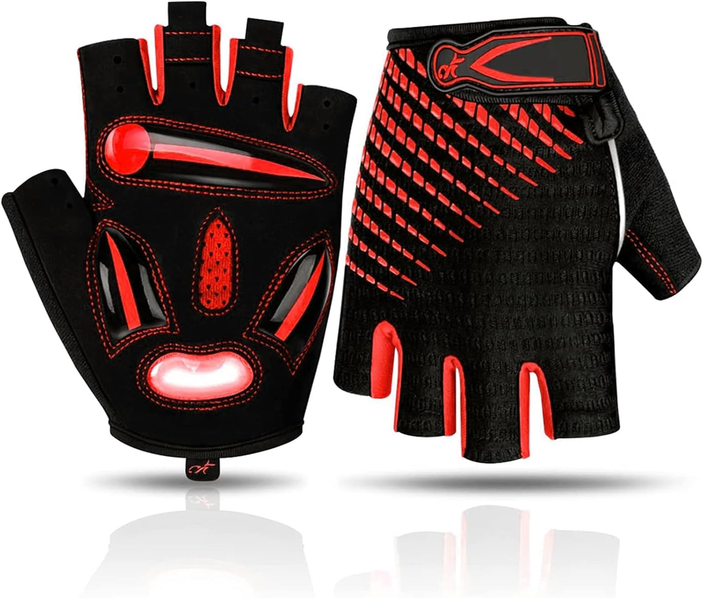 BIKINGMOREOK Gel Padded Cycling Gloves