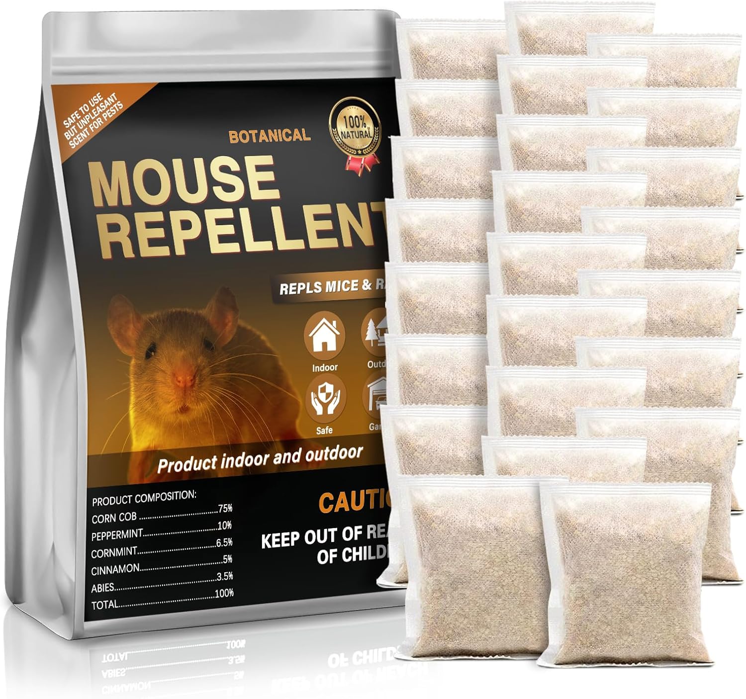 Peppermint Rodent Repellent: Dark Master