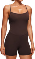 Butterluxe Cami Strap Romper - Soft One-Piece Yoga Jumpsuit