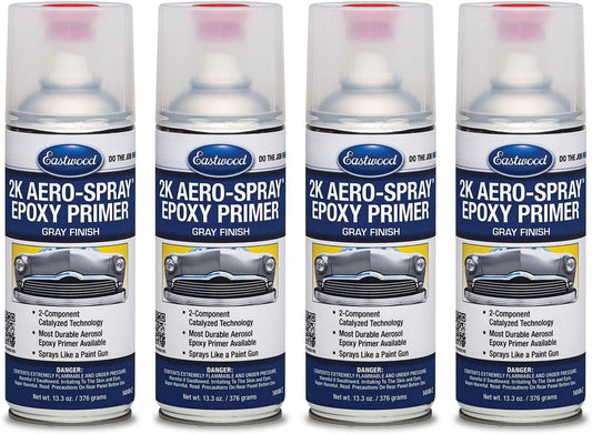 Eastwood 2K Epoxy Gray Primer for Durable Automotive Finishes
