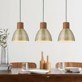 ELYONA Hammered Pendant Lights for Kitchen Island - Vintage Brushed