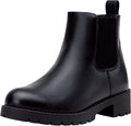 Vepose Womens 9607 Chelsea Ankle Boots Pull-On Booties - Everyday