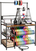 3D Printer Stand with Filament Storage - Heavy Duty Printer Table
