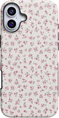 Casely iPhone 16 Case Cottage Charm - Slim Floral Protection