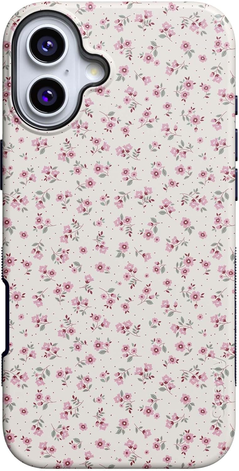 Casely iPhone 16 Case with Cottage Charm and Bold Protection