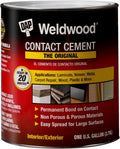 DAP Weldwood Original Contact Cement 1 Gallon - Durable Professional