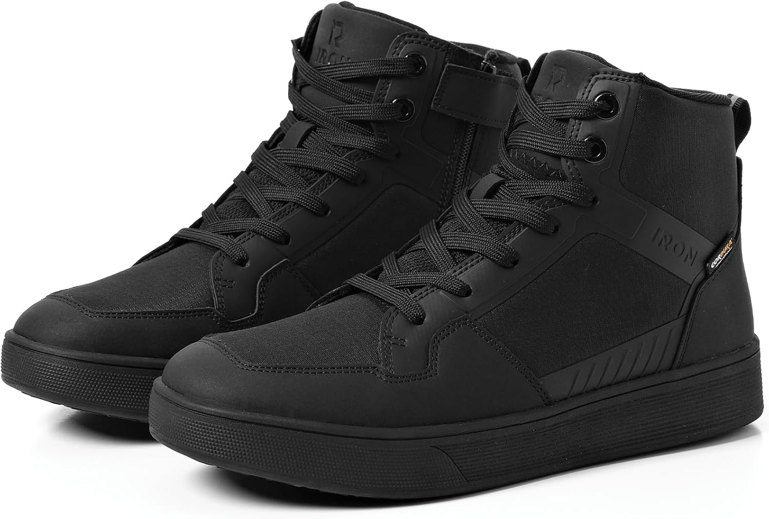 Motorcycle Shoes for Men with Anti-Slip Sole and Ankle Support