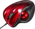 Wired Ergonomic Trackball Mouse - Thumb-Controlled Comfort