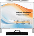 10x10ft Heavy Duty Backdrop Stand Kit - Stable Adjustable Photo Banner