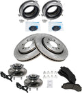 TRQ Front Brake Pad & Rotor Kit for 2015-2017 Ford F-150