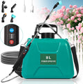 2 Gallon Electric Garden Sprayer - Battery Powered, Adjustable Spray