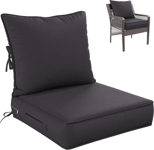 Premium Outdoor Seat Cushion Set for Patio Furniture Comfort