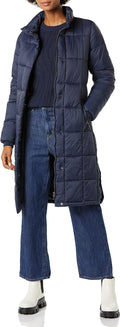 Lightweight Quilted Long Puffer Winter Coat - Warm, Relaxed Fit