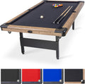 8 ft Billiards Table Full Size Portable Pool Table - No Assembly