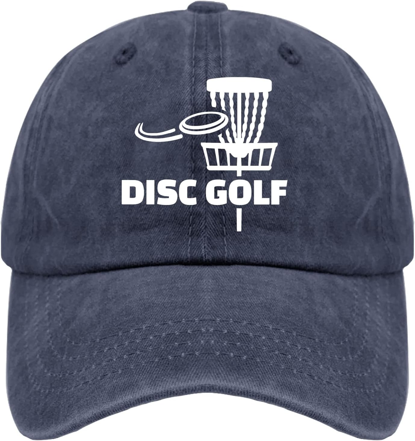 Disc Golf Dad Hat Set Navy Blue