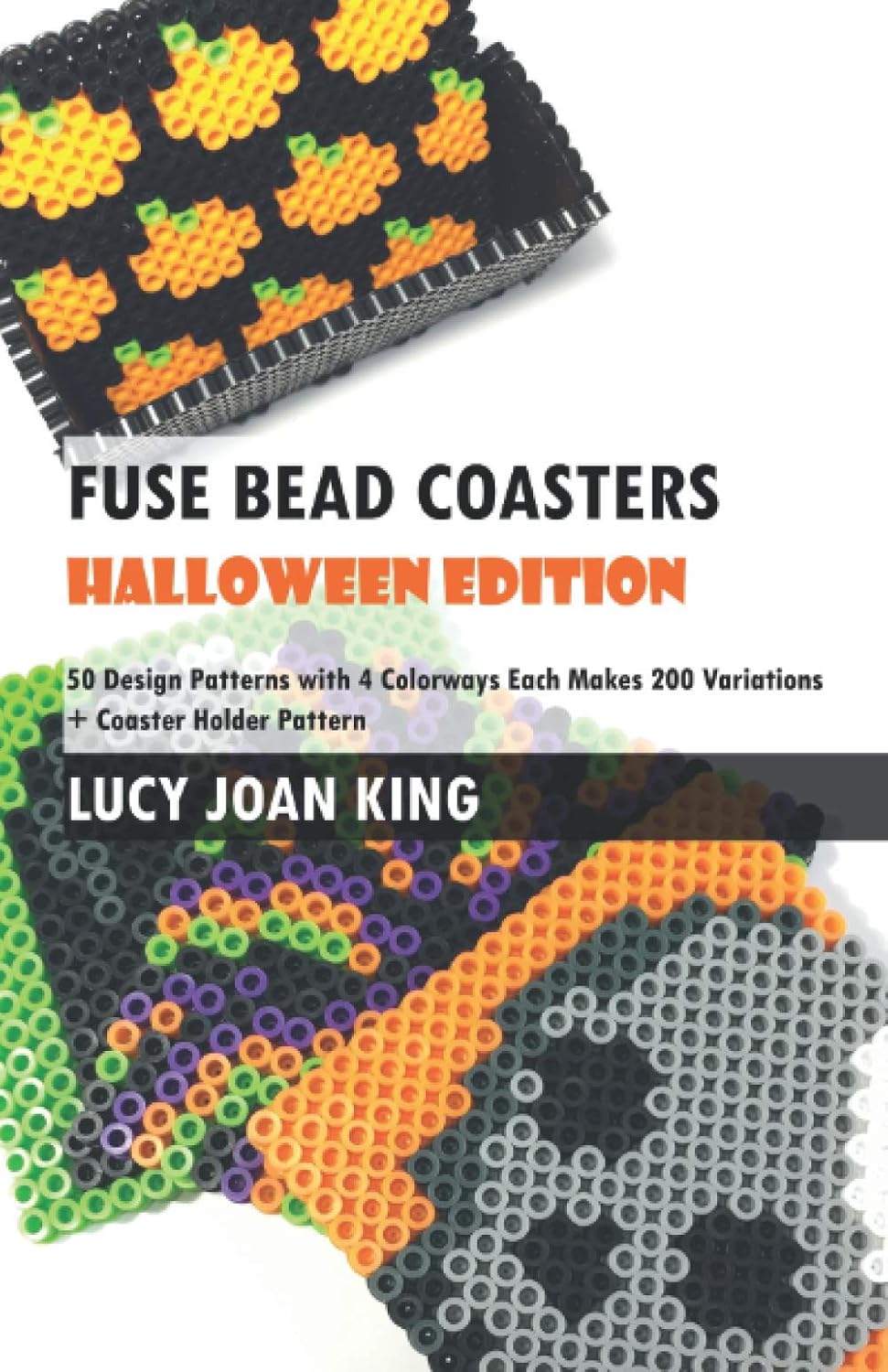 Fuse Bead Coasters Halloween Edition: 200 Variations to Create