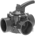 Hayward PSV3SDGR PVC 3-Way Diverter Valve - Durable Pool Flow Control