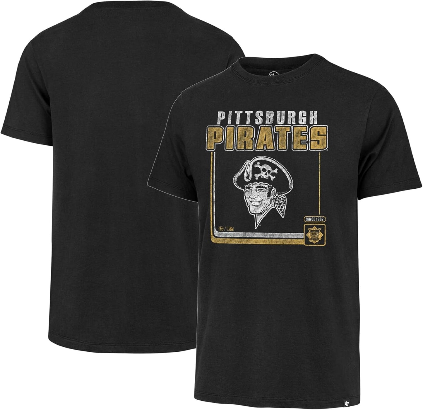 Pittsburgh Pirates Borderline Cooperstown T-Shirt for Fans
