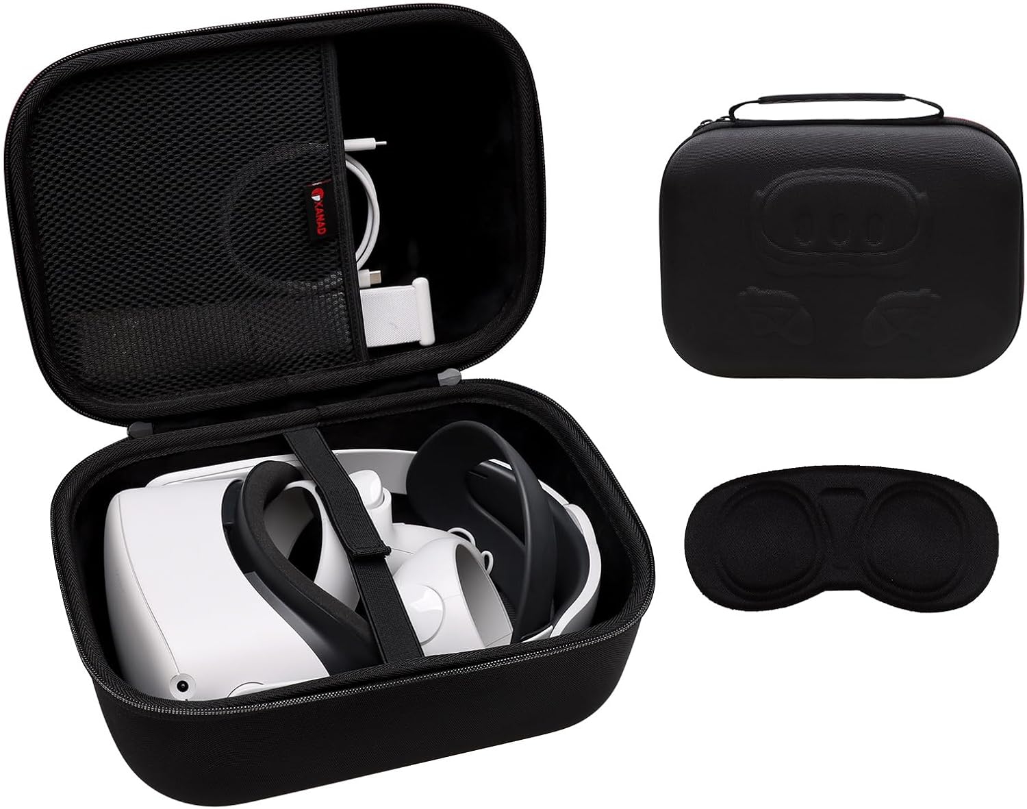 XANAD VR Case for Oculus Meta Quest 3/Quest 2 - Travel Ready