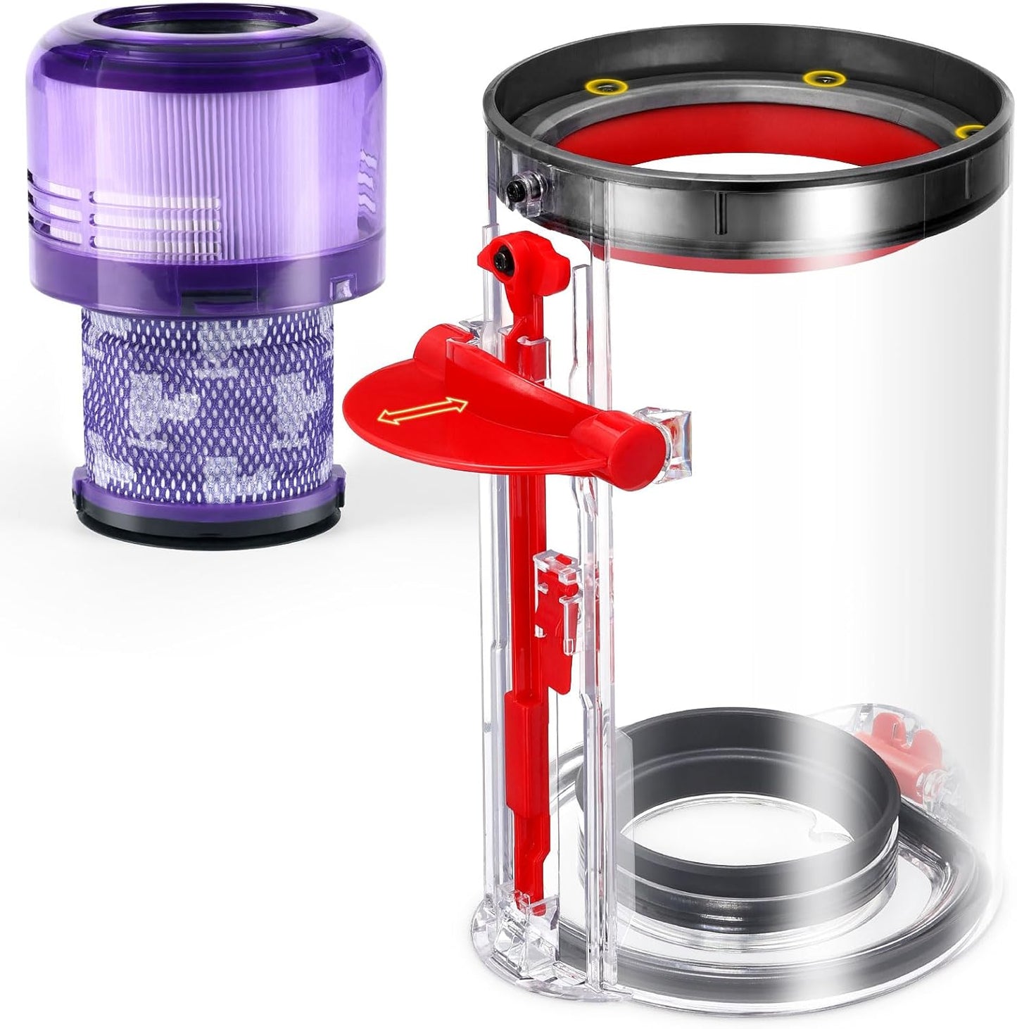 Dyson V11 V15 Clear Dust Bin Upgrade