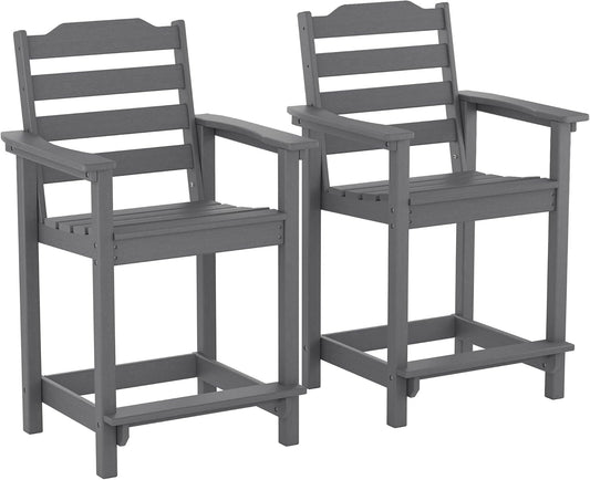 OTSUN Tall Adirondack Chair Set of 2 for Outdoor Relaxation