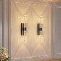 Wireless Battery Wall Sconce Set of 2 - Rechargeable Dimmable LED