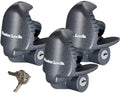 Master Lock 3 Pack Keyed Alike Trailer Coupler Locks - Single Key