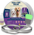 Flea Collars for Dogs 2-Pack - 16 Months Total Protection