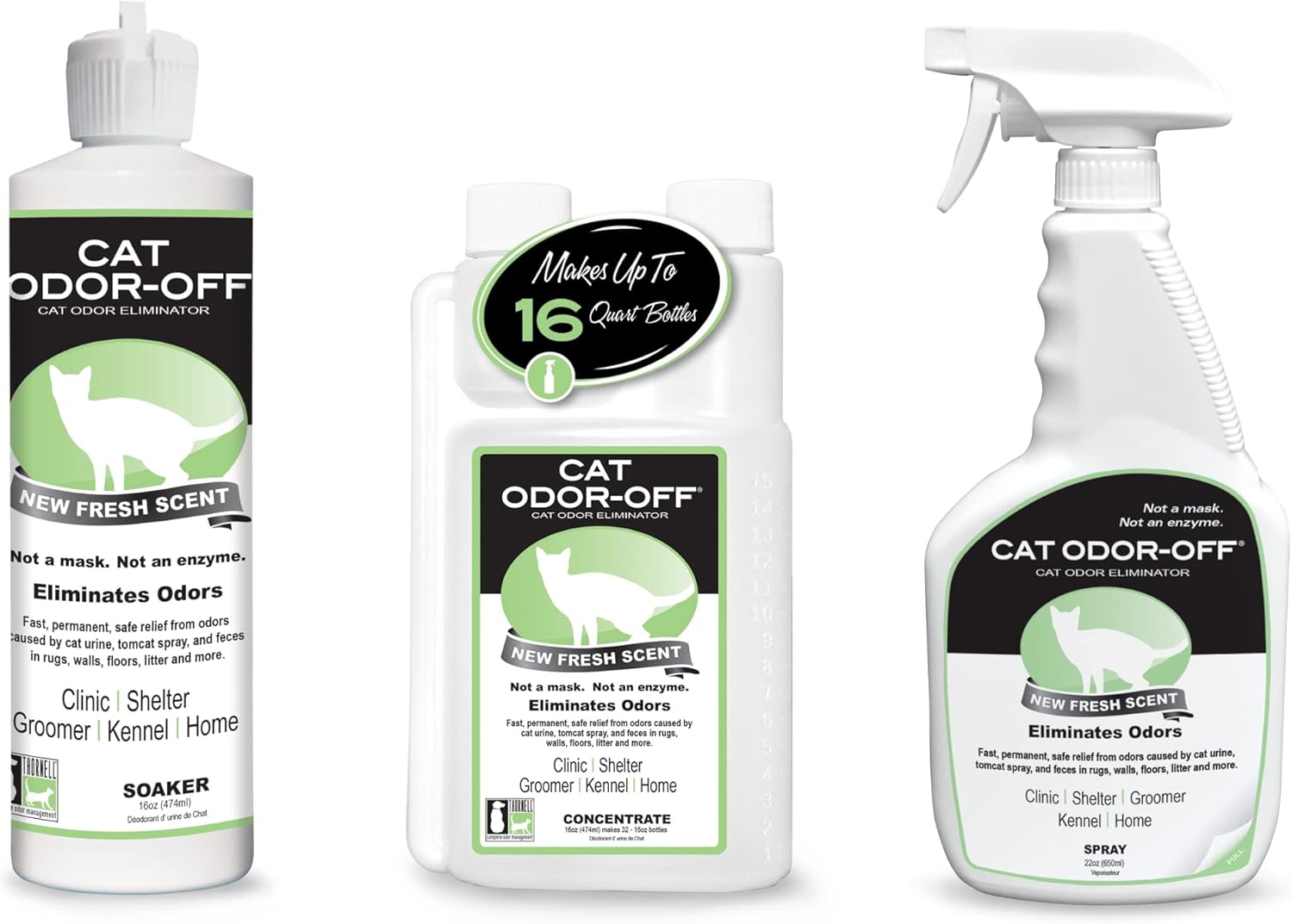 Odorcide Cat Odor-Off Concentrate for Effective Pet Odor Removal