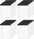 48 Pack Legal Pads 8.5 x 11 Wide Ruled Notepads - Value Pack for Notes