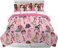 Barbiecore Bedding Super Soft Comforter and Sheet Set - Kids' Full