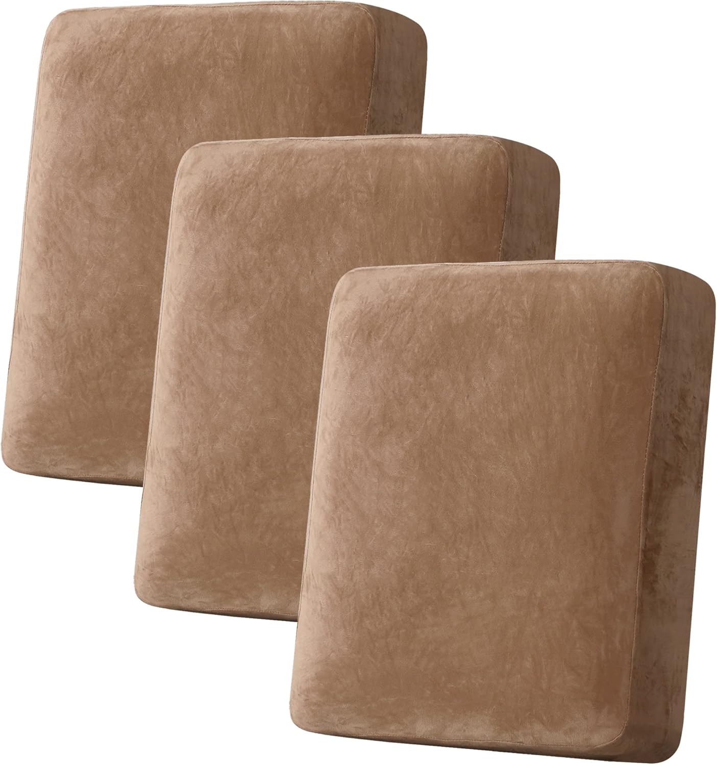 H.VERSAILTEX Velvet Stretch Couch Cushion Cover for Sofa Protection