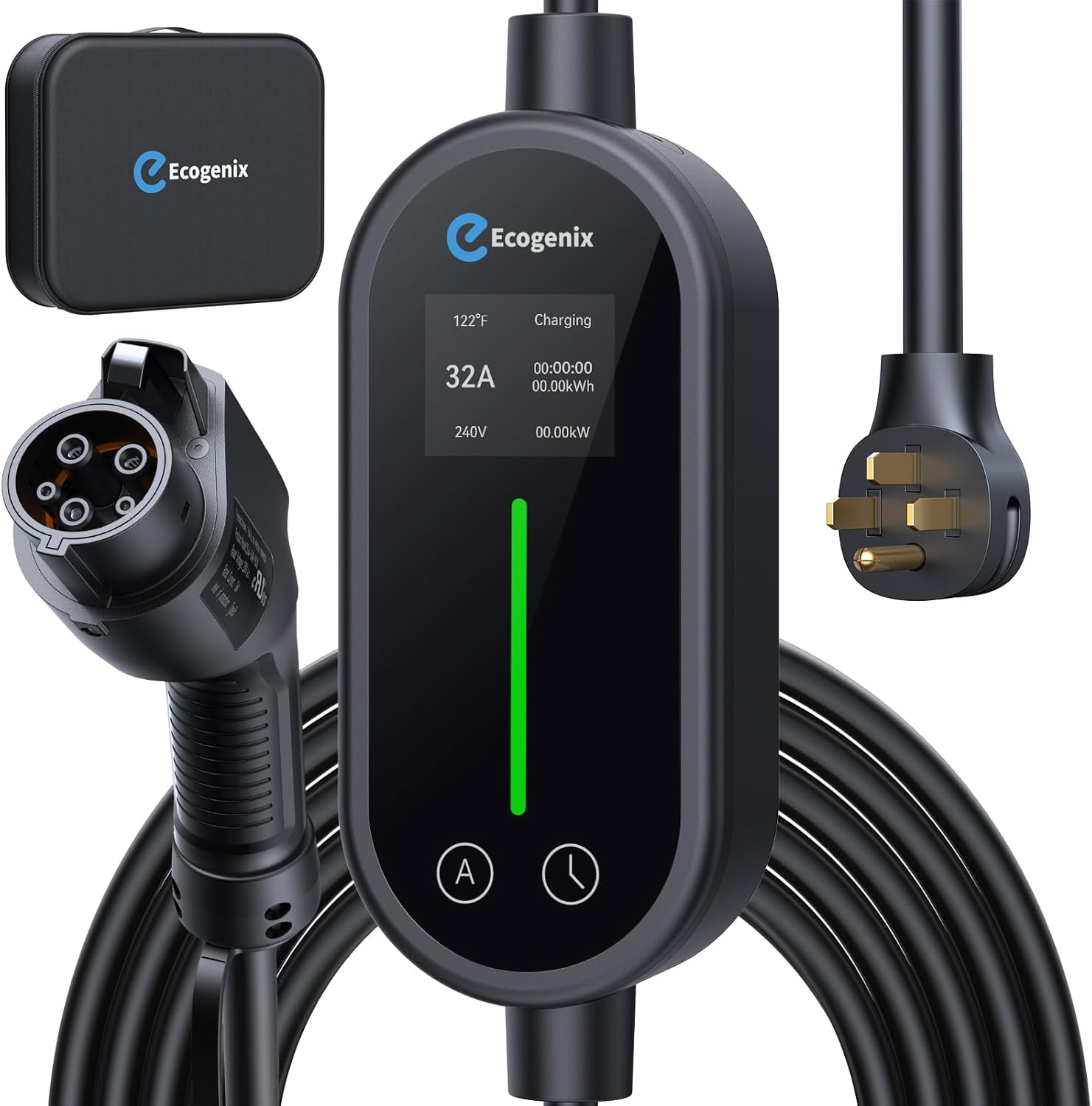 Level 2 Electric Vehicle Charger with NEMA 14-50 Plug for All EVs
