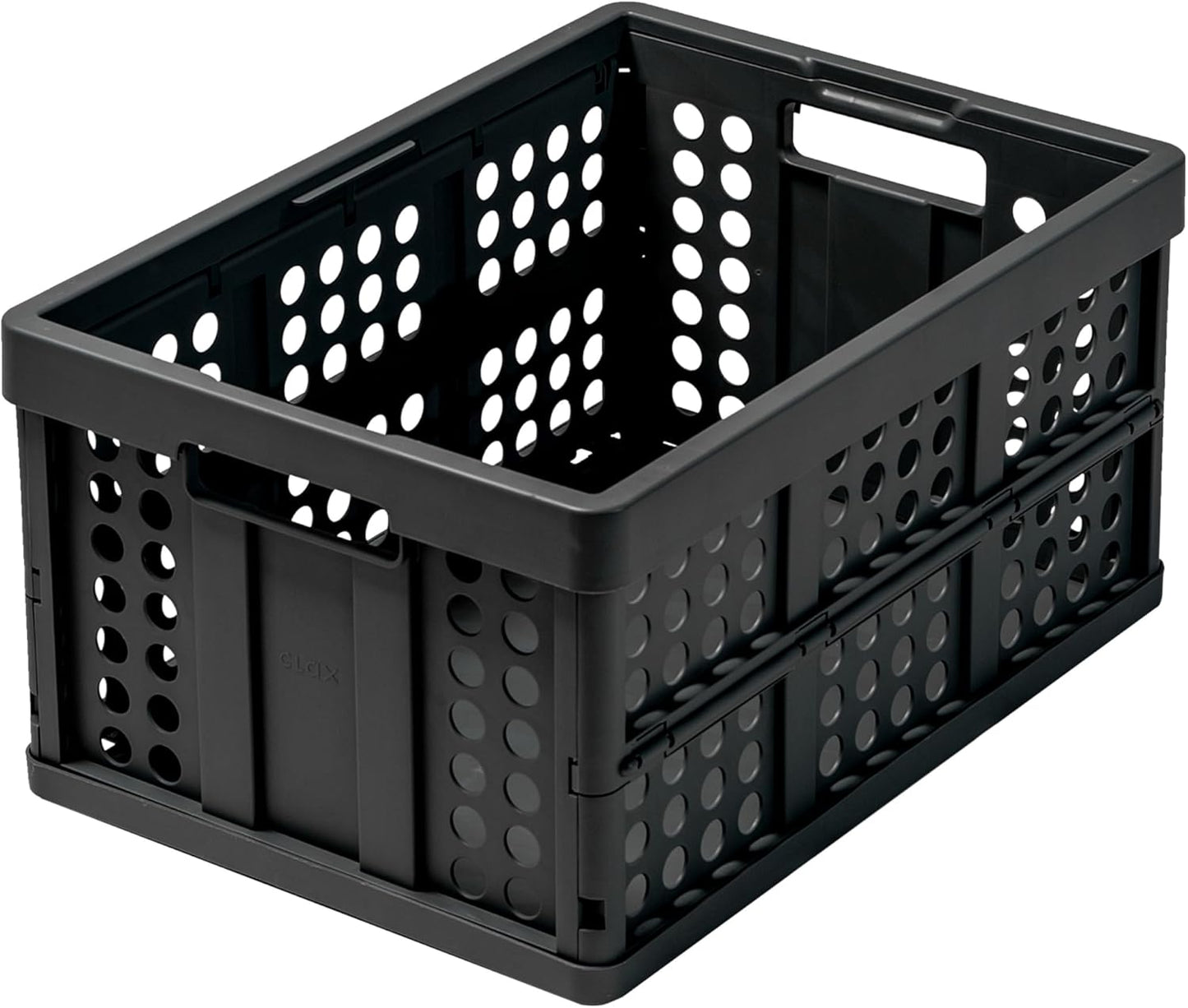 Clax Crate Folding Box Basket 48 Quart for Versatile Storage