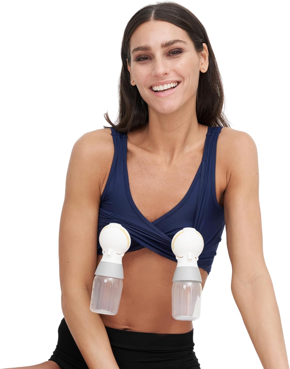 Larken Hands Free Pumping Bra for Breastfeeding Comfort