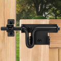 Slide Bolt Gate Latch for Wooden Fence - Heavy Duty 4 Pack