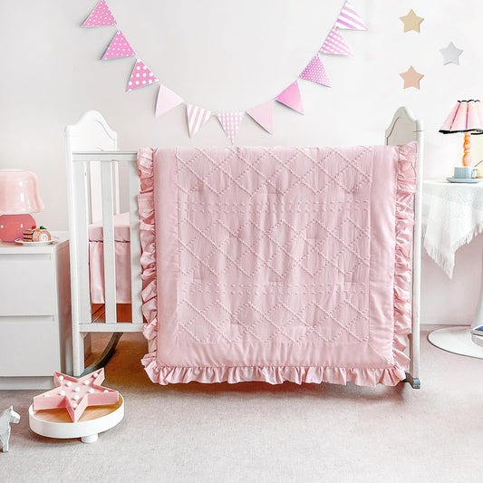 Wowelife Baby Girl Crib Bedding Set for a Dreamy Nursery