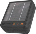 Solar Electric Fence Charger for Gardens and Small Livestock - Compact