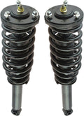TRQ Front Loaded Shock Strut Spring Assembly Pair for 2003-2009 Kia