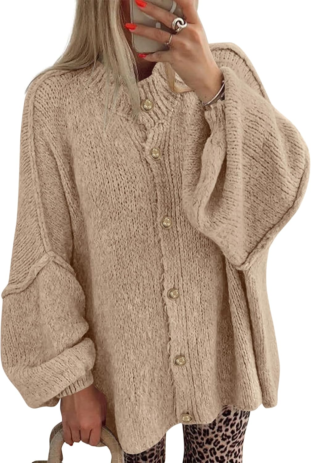 Cozy Oversized Cardigan Sweaters for Women - Fall Fashion Must-Haves