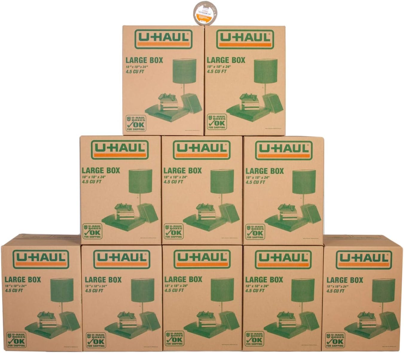 U-Haul Large Moving Boxes - Perfect for Your Packing Needs