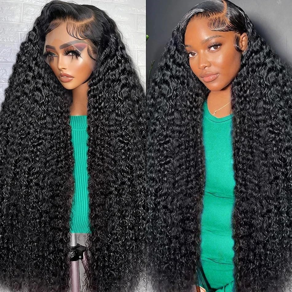 200% Density 13x6 HD Transparent Curly Lace Front Wig Review