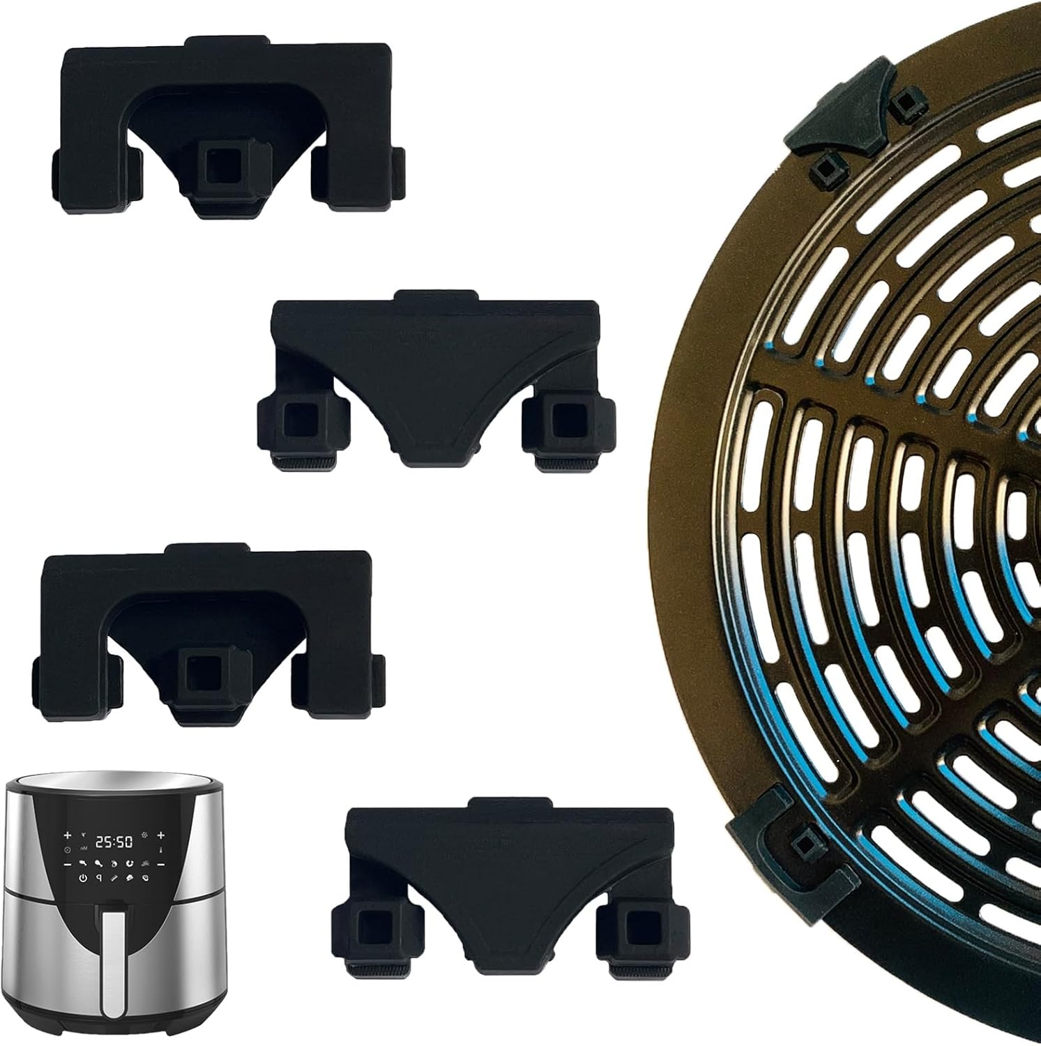 Bella Air Fryer Upgraded Silicone Bumpers by HEISENLIN