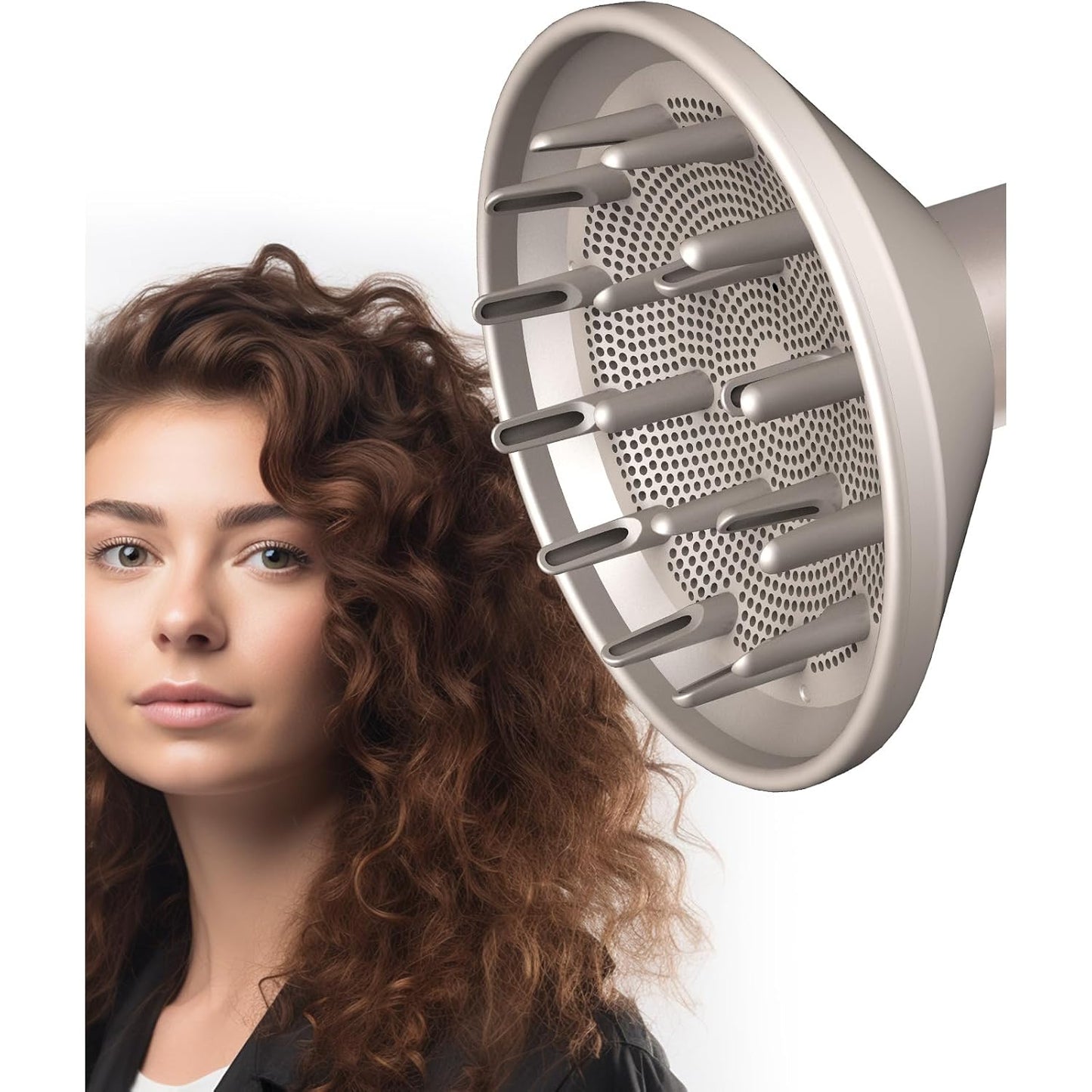 Enhance Curls with Shark FlexStyle Diffuser