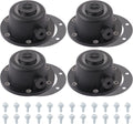 Composite Steer Hub Cap 4PCS with Gaskets & Bolts - Durable