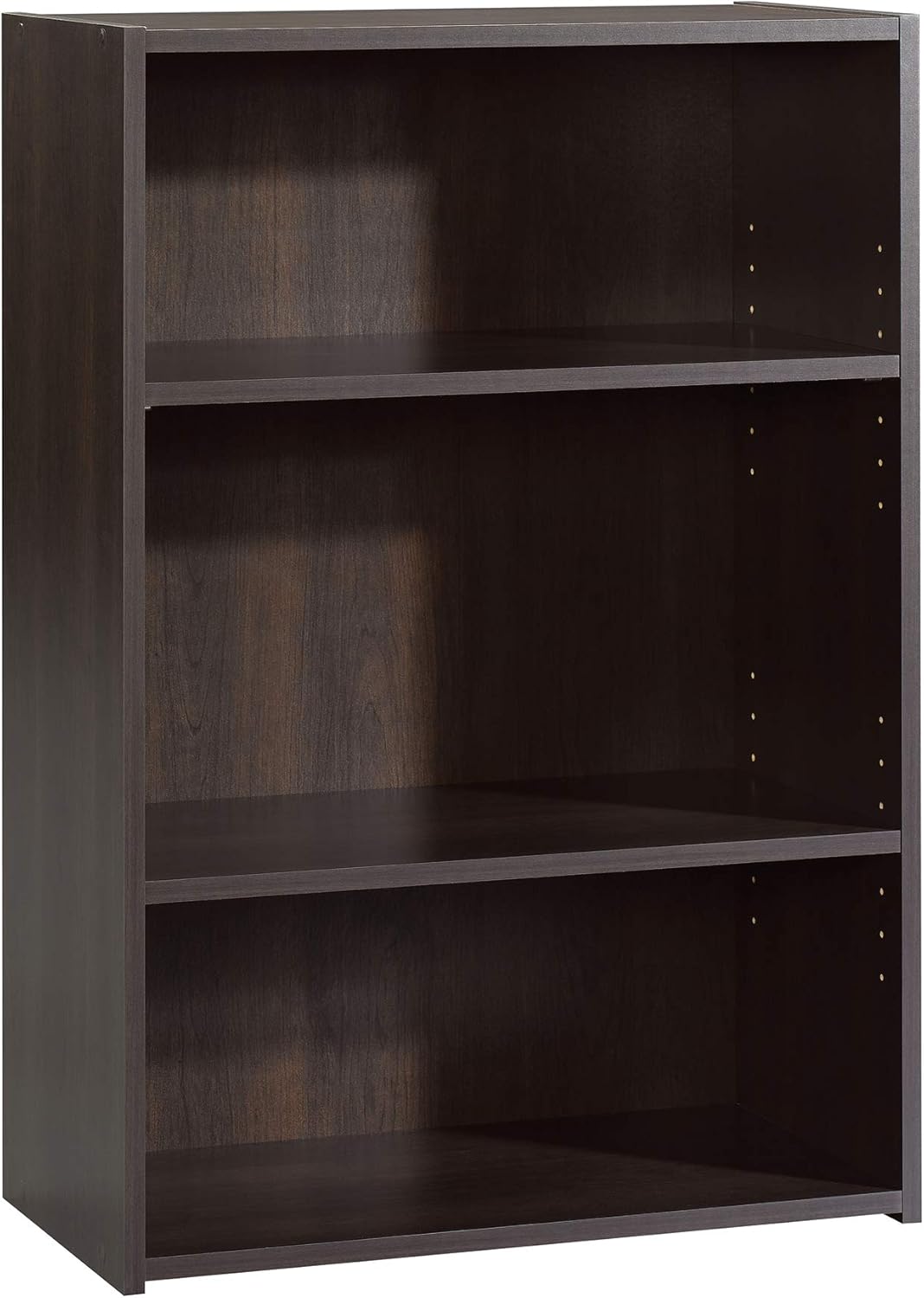 Sauder Beginnings 3-Shelf Bookcase with Adjustable Storage