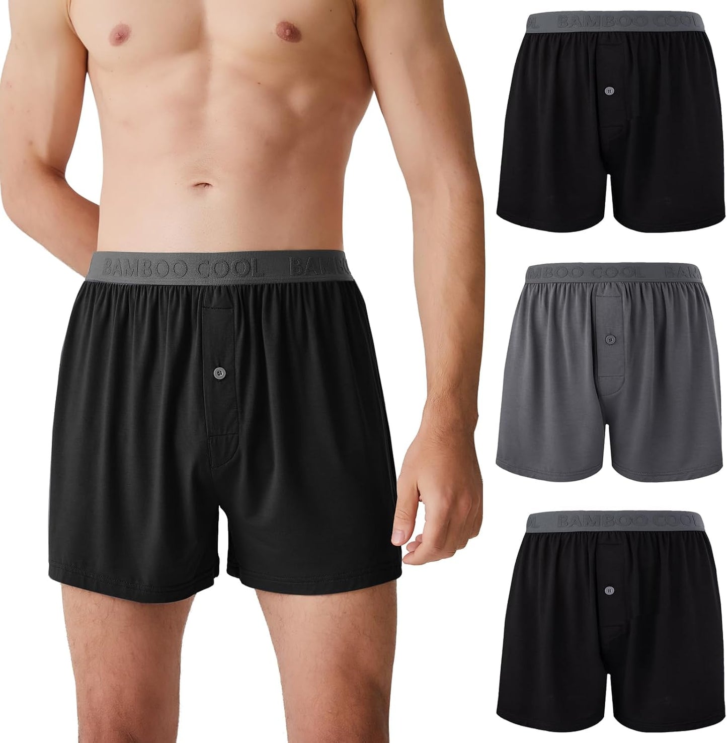 Bamboo Cool Mens Boxer Shorts for Ultimate Comfort and Breathability