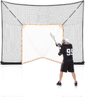 VEVOR Portable Lacrosse Goal Backstop Net - Extended Practice Coverage