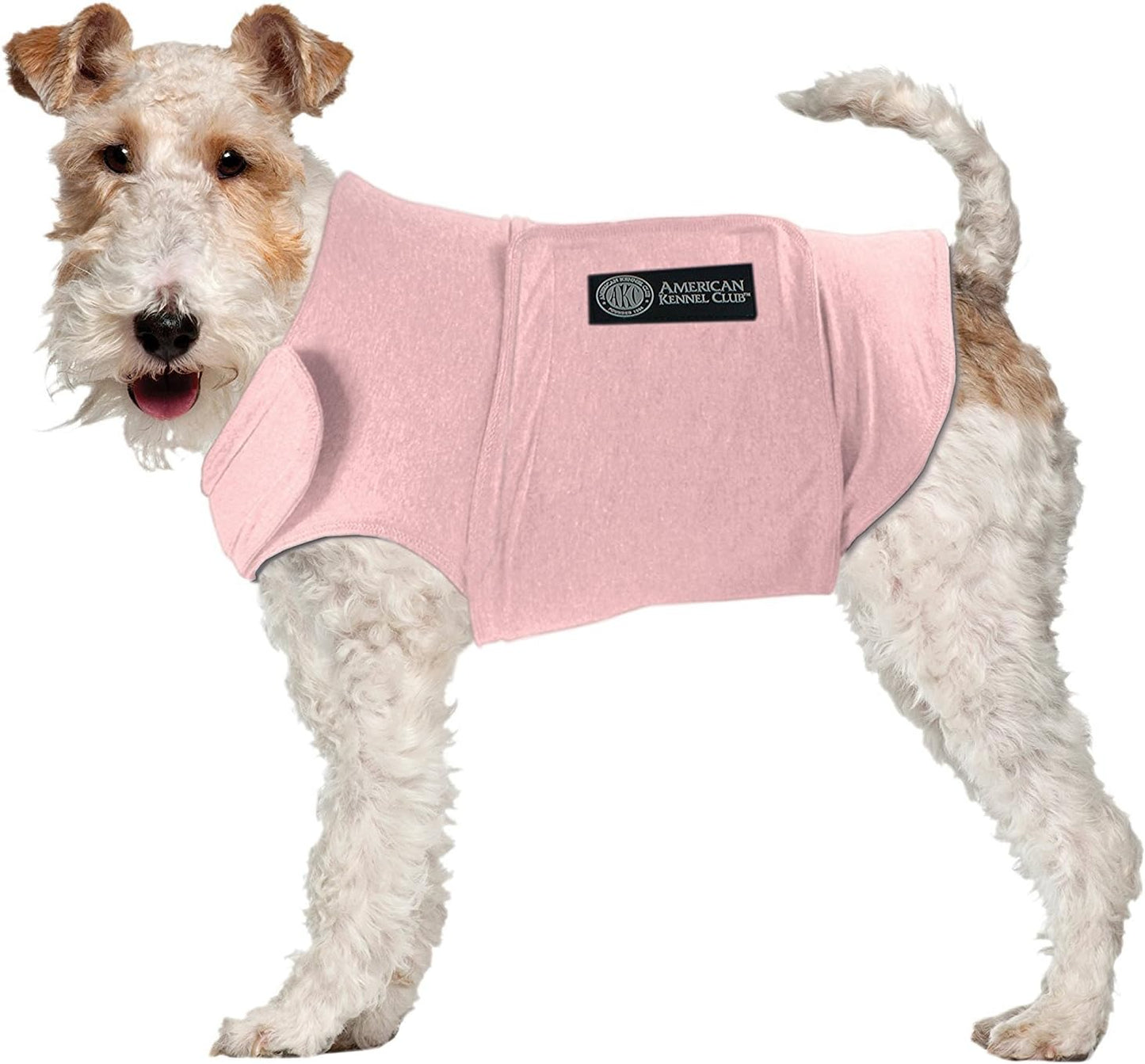 AKC Anti Anxiety Calming Coat for Dogs - Pink, X-Small Size
